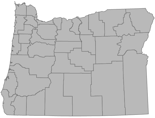 Oregon-Map