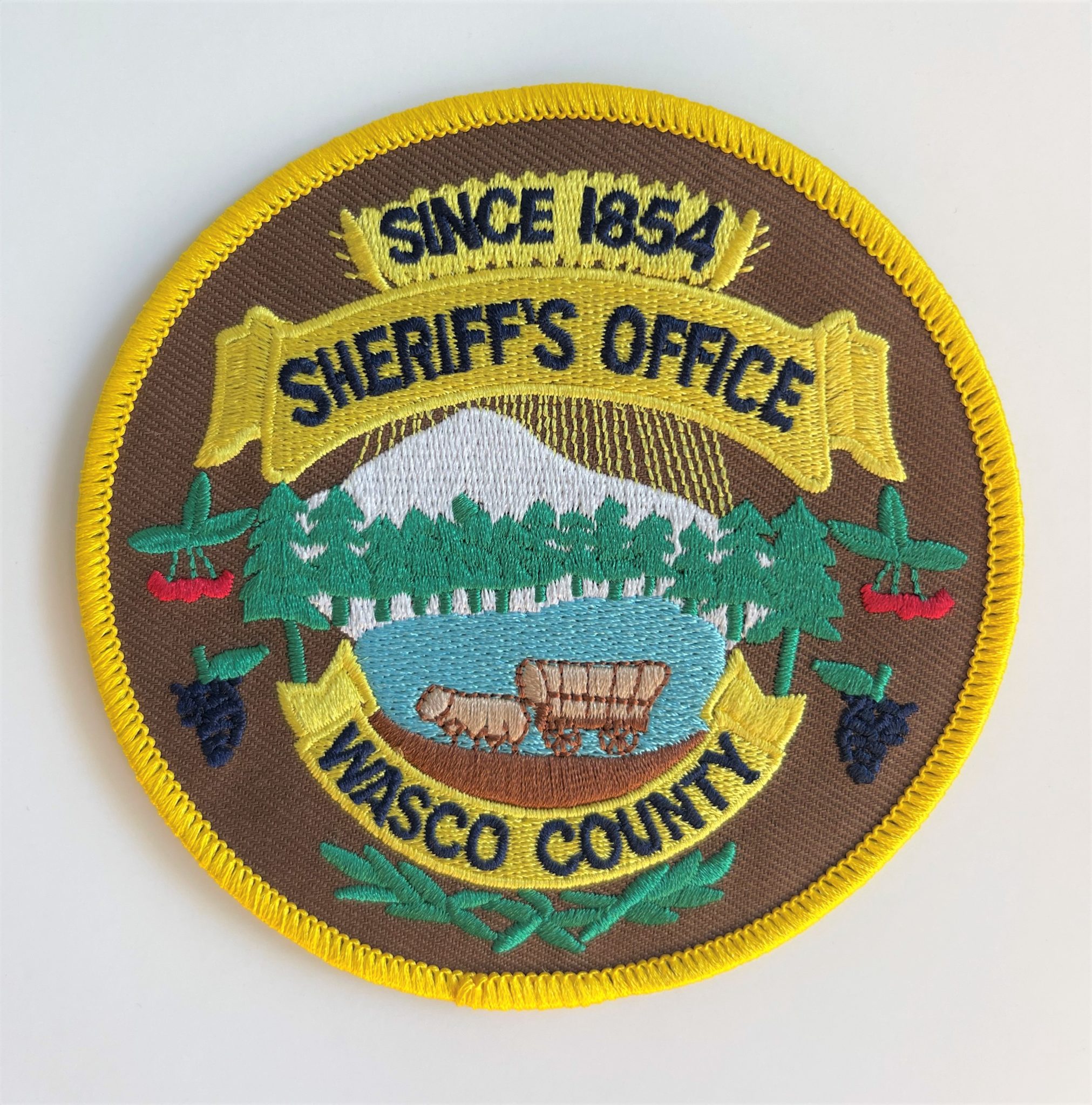 Wasco County Sheriff's Office Collectible Patch Oregon State Sheriffs
